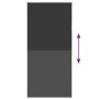 Estor Enrollable Opaco negro 110x230 cm Tela Ancho 105,7 cm by , Blinds and blinds - Ref: Foro24-4010948, Price: 38,16 €, Dis...