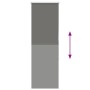 Estor Enrollable Opaco gris 60x130 cm Tela Ancho 55,7 cm by , Blinds and blinds - Ref: Foro24-4011094, Price: 16,07 €, Discou...
