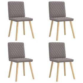 Sillas de comedor 4 unidades tela taupe by , dining chairs - Ref: Foro24-3315227, Price: 201,72 €, Discount: %