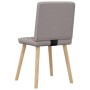 Sillas de comedor 4 unidades tela taupe von , Essstühle - Ref: Foro24-3315227, Preis: 199,30 €, Rabatt: %