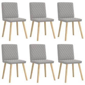 Sillas de comedor 6 uds tela gris nube von , Essstühle - Ref: Foro24-3315500, Preis: 297,73 €, Rabatt: %