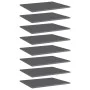 Regalboden 8 Stück glänzendes graues Sperrholz 60x50x1,5 cm von vidaXL, Regale - Ref: Foro24-805281, Preis: 53,16 €, Rabatt: %