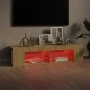 TV-Ständer mit LED-Leuchten Eiche Sonoma 135x39x30 cm von vidaXL, TV-Möbel - Ref: Foro24-804232, Preis: 60,03 €, Rabatt: %
