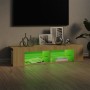 TV-Ständer mit LED-Leuchten Eiche Sonoma 135x39x30 cm von vidaXL, TV-Möbel - Ref: Foro24-804232, Preis: 60,77 €, Rabatt: %