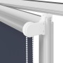 Estor Enrollable Opaco marino 165x130 cm Tela Ancho 161,6 cm by , Blinds and blinds - Ref: Foro24-4011505, Price: 31,42 €, Di...