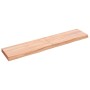 Encimera baño madera maciza tratada marrón claro 140x30x(2-6)cm von , Arbeitsplatten - Ref: Foro24-3156146, Preis: 81,09 €, R...