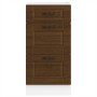 Mueble bajo de cocina porto roble marrón madera reconstituida by , Kitchen cabinets - Ref: Foro24-854227, Price: 89,79 €, Dis...