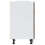 Mueble bajo de cocina porto roble marrón madera reconstituida by , Kitchen cabinets - Ref: Foro24-854227, Price: 89,79 €, Dis...