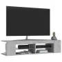 TV cabinet with LED lights concrete gray 135x39x30 cm by vidaXL, TV Furniture - Ref: Foro24-804233, Price: 52,33 €, Discount: %