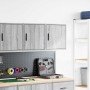 Armarios de pared 2 uds para garaje madera gris sonoma by , Armarios industriales - Ref: Foro24-860636, Price: 62,13 €, Disco...