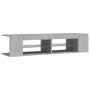 TV cabinet with LED lights concrete gray 135x39x30 cm by vidaXL, TV Furniture - Ref: Foro24-804233, Price: 52,33 €, Discount: %