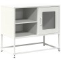 Mueble para TV de acero blanco 68x39x60,5 cm von , TV-Möbel - Ref: Foro24-853391, Preis: 69,51 €, Rabatt: %