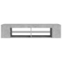 TV-Schrank mit LED-Leuchten betongrau 135x39x30 cm von vidaXL, TV-Möbel - Ref: Foro24-804233, Preis: 60,91 €, Rabatt: %