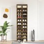 Zapatero de madera contrachapada roble artisian 54x34x183 cm by , Shoe racks and shoe organizers - Ref: Foro24-859385, Price:...