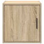 Armario de pared para garaje madera de ingeniería roble sonoma by , Armarios industriales - Ref: Foro24-860629, Price: 36,25 ...