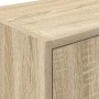 Armario de pared para garaje madera de ingeniería roble sonoma by , Armarios industriales - Ref: Foro24-860629, Price: 36,25 ...