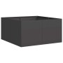 Jardinera de acero laminado en frío negro 80x80x40 cm von , Töpfe und Pflanzgefäße - Ref: Foro24-860738, Preis: 84,18 €, Raba...