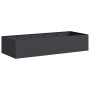 Jardinera de acero laminado en frío negro 200x80x40 cm von , Töpfe und Pflanzgefäße - Ref: Foro24-860752, Preis: 107,85 €, Ra...