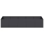 Jardinera de acero laminado en frío negro 200x80x40 cm von , Töpfe und Pflanzgefäße - Ref: Foro24-860752, Preis: 107,85 €, Ra...