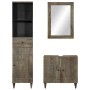 Conjunto de muebles de baño 3 piezas madera maciza de mango von , Badezimmermöbel - Ref: Foro24-3310019, Preis: 320,59 €, Rab...
