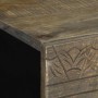 Conjunto de muebles de baño 3 piezas madera maciza de mango
