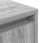 Mesilla de noche con luces LED Sonoma gris 38x34x50 cm de , Mesitas de noche - Ref: Foro24-861293, Precio: 56,16 €, Descuento: %