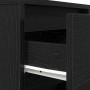 Mesilla de noche con luces LED negra 38x34x50 cm by , Nightstands - Ref: Foro24-861285, Price: 59,22 €, Discount: %