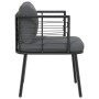 Sillones de jardín con cojines 2 uds ratán sintético negro by , Garden chairs - Ref: Foro24-3328656, Price: 221,70 €, Discoun...