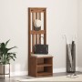 Perchero de entrada SANDENS 45x40x159,5cm madera maciza de pino von , Bänke für Hallen und Lager - Ref: Foro24-4010478, Preis...