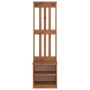 Perchero de entrada SANDENS 45x40x159,5cm madera maciza de pino von , Bänke für Hallen und Lager - Ref: Foro24-4010478, Preis...