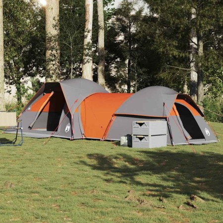 Tienda de campaña para 5 personas impermeable gris y naranja by , tents - Ref: Foro24-4009589, Price: 177,20 €, Discount: %