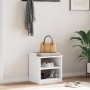 Banco de recibidor SANDNES madera maciza pino blanco 45x40x50cm von , Bänke für Hallen und Lager - Ref: Foro24-4010444, Preis...