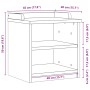 Banco de recibidor SANDNES madera maciza pino blanco 45x40x50cm von , Bänke für Hallen und Lager - Ref: Foro24-4010444, Preis...