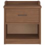 Banco de recibidor SANDNES madera maciza de pino 45x40x50 cm von , Bänke für Hallen und Lager - Ref: Foro24-4010446, Preis: 9...