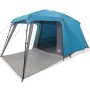 Tienda de campaña iglú on porche 5 personas impermeable azul by , tents - Ref: Foro24-4009582, Price: 212,25 €, Discount: %