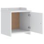 Banco de recibidor SANDNES madera maciza pino blanco 45x40x50cm von , Bänke für Hallen und Lager - Ref: Foro24-4010450, Preis...