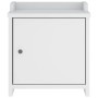 Banco de recibidor SANDNES madera maciza pino blanco 45x40x50cm von , Bänke für Hallen und Lager - Ref: Foro24-4010450, Preis...