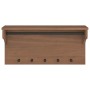 Perchero de pared SANDNES madera maciza de pino 87x30x42 cm von , Hut- und Garderobenständer - Ref: Foro24-4010473, Preis: 69...