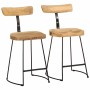 Taburetes de barra 2 uds madera maciza de mango 49x43x79 cm von , Küchenhocker - Ref: Foro24-4013523, Preis: 115,99 €, Rabatt: %