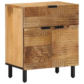 Mesita de noche madera maciza de mango 50x33x60 cm marrón von , Nachttische - Ref: Foro24-4017731, Preis: 99,04 €, Rabatt: %