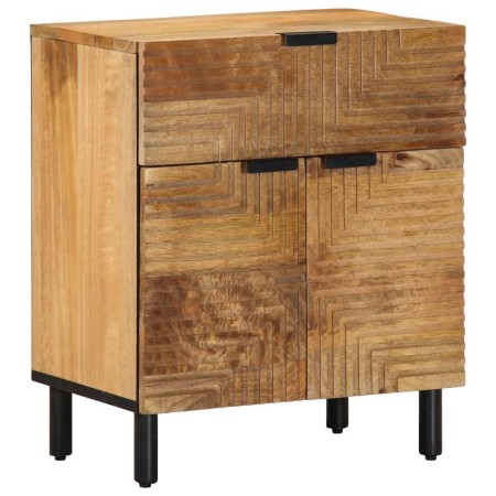Mesita de noche madera maciza de mango 50x33x60 cm marrón by , Nightstands - Ref: Foro24-4017731, Price: 99,04 €, Discount: %