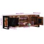 Mueble para la TV 100x30x35 madera maciza reciclada von , TV-Möbel - Ref: Foro24-4013594, Preis: 186,12 €, Rabatt: %