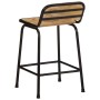 Taburetes de barra 4 uds 46x35,5x70 cm madera maciza de mango by , Kitchen stools - Ref: Foro24-4013535, Price: 200,80 €, Dis...