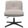 Silla oficina giratoria tejido imitación lana rizada gris claro by , Chairs - Ref: Foro24-4105385, Price: 119,60 €, Discount: %