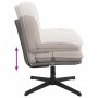 Silla oficina giratoria tejido imitación lana rizada gris claro by , Chairs - Ref: Foro24-4105385, Price: 119,60 €, Discount: %