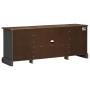 Mueble de TV HALDEN 2 puerta correderas gris 150x40x60 cm von , TV-Möbel - Ref: Foro24-4018415, Preis: 257,86 €, Rabatt: %