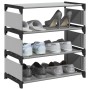 Zapatero 4 niveles gris 54x28x55 cm tejido no tejido by , Shoe racks and shoe organizers - Ref: Foro24-4100622, Price: 21,70 ...