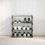 Zapatero 4 niveles gris 54x28x55 cm tejido no tejido by , Shoe racks and shoe organizers - Ref: Foro24-4100622, Price: 21,70 ...