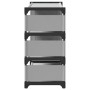 Zapatero 4 niveles gris 54x28x55 cm tejido no tejido by , Shoe racks and shoe organizers - Ref: Foro24-4100622, Price: 21,70 ...