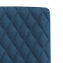 Sillas de comedor 2 unidades tela azul de , Sillas de comedor - Ref: Foro24-4101129, Precio: 104,85 €, Descuento: %